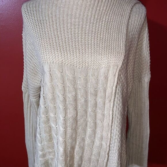 Xhilaration Junior’s Wrap Front Sweater - Picture 2 of 5